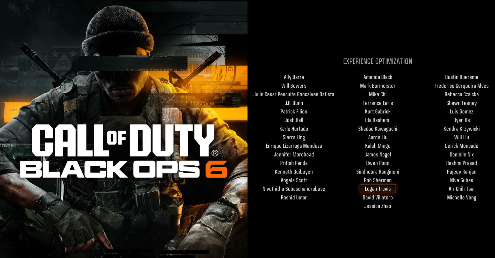 My name in the credits
